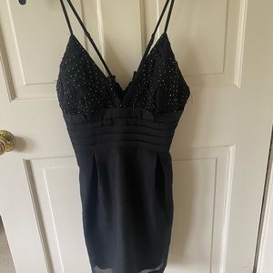 Free People black mini dress